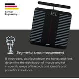 Beurer Báscula de diagnóstico BF 990 con unidad de mano, Balanza negro