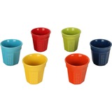 Bialetti BICCHIERINI tazón Multicolor Café 6 pieza(s), Taza multicolor, Establecer, Multicolor, Café, 6 personas(s), BICCHIERINO, 6 pieza(s)