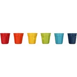 Bialetti BICCHIERINI tazón Multicolor Café 6 pieza(s), Taza multicolor, Establecer, Multicolor, Café, 6 personas(s), BICCHIERINO, 6 pieza(s)