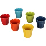 Bialetti BICCHIERINI tazón Multicolor Café 6 pieza(s), Taza multicolor, Establecer, Multicolor, Café, 6 personas(s), BICCHIERINO, 6 pieza(s)