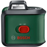 Bosch 0603663EZ0 UniversalLevel 360, Láser de líneas cruzadas verde/Negro