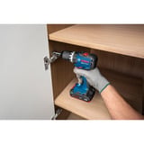 Bosch Atornillador percutor inalámbrico con 2 baterías 18 voltios 2,0 amperios en estuche L, Martillo atornillador Kit