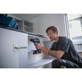 Bosch Set profesional 18V Martillo perforador GBH 18V-22 + Taladro atornillador GSR 18V-45, Destornillador azul/Negro