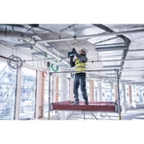 Bosch Set profesional 18V Martillo perforador GBH 18V-22 + Taladro atornillador GSR 18V-45, Destornillador azul/Negro