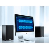 Canton AM 5 De 2 vías Negro Alámbrico 80 W, Altavoz negro, De 2 vías, 1.0 canales, Alámbrico, 80 W, 50 - 38000 Hz, Negro