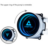 Chieftec ICEBERG 360 RGB, Refrigeración por agua blanco