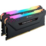 Corsair Vengeance CMW16GX4M2Z2933C16 módulo de memoria 16 GB 2 x 8 GB DDR4 2933 MHz, Memoria RAM negro, 16 GB, 2 x 8 GB, DDR4, 2933 MHz, 288-pin DIMM