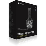 Corsair Virtuoso RGB Wireless XT, Auriculares para gaming negro