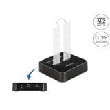DeLOCK Estación de acoplamiento y clonación USB 3.0 M.2 SATA negro