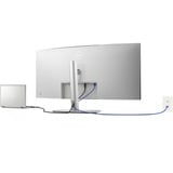 Dell UltraSharp U4021QW 100,8 cm (39.7") 5120 x 2160 Pixeles 4K DCI LCD Plata, Monitor LED negro/Plateado, 100,8 cm (39.7"), 5120 x 2160 Pixeles, 4K DCI, LCD, 8 ms, Plata