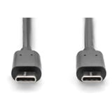Digitus Cable de conexión USB 2.0 USB-C > USB-C negro