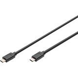 Digitus Cable de conexión USB 3.2 Gen 2 USB-C > USB-C negro