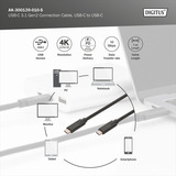 Digitus Cable de conexión USB 3.2 Gen 2 USB-C > USB-C negro