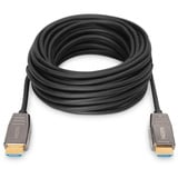 Digitus Cable de fibra óptica híbrido HDMI AOC, UHD 8K negro