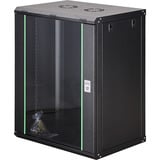 Digitus Caja de pared Dynamic Basic Serie - 600x450 mm (AnxP), Armario IT negro