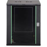 Digitus Caja de pared Dynamic Basic Serie - 600x450 mm (AnxP), Armario IT negro