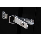 Digitus Carcasa de pared de la serie Unique - de dos piezas, giratoria, Armario IT negro, giratoria, Bastidor de pared, 12U, 100 kg, Negro
