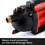EINHELL AQUINNA 2,6 bar 3000 l/h, Bomba rojo/Negro, Batería, 2,6 bar, 3000 l/h, Negro, Rojo