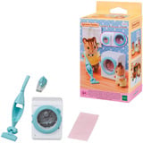 EPOCH Sylvanian Families - Lavadora y aspiradora, Juegos de construcción 