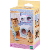 EPOCH Sylvanian Families - Lavadora y aspiradora, Juegos de construcción 