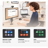 Elgato Stream Deck Mini teclado USB Negro negro, Mini, Alámbrico, USB, Negro