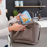 Emsa 508536 recipiente de almacenar comida Rectangular Caja 0,85 L Transparente 8 pieza(s) transparente/Azul, Caja, Rectangular, 0,85 L, Transparente, Plástico, Alemania