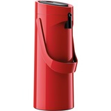 Emsa PONZA termo 1,9 L Rojo, Jarra termo rojo brillante, 1,9 L, Rojo, Acrilonitrilo butadieno estireno (ABS), Polipropileno (PP), 12 h, 24 h, 170 mm