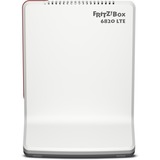 FRITZ! 6820 LTE Sistemas Wi-Fi Mesh (Wi-Fi en malla), Router WIRELESS LTE blanco/Rojo, Box 6820 LTE, Blanco, Interno, Enrutador de malla, Banda única (2,4 GHz), Wi-Fi 4 (802.11n), 450 Mbit/s