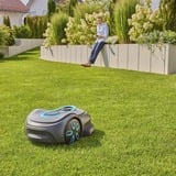 GARDENA Robot cortacésped smart SILENO max 1.500m² gris/Turquesa