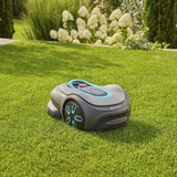 GARDENA smart SILENO max 1.500m², 19903-20, Robot cortacésped gris/Turquesa