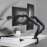 HAGOR 8705 soporte para monitor 68,6 cm (27") Negro Escritorio, Soporte de monitor negro, Abrazadera, 7 kg, 43,2 cm (17"), 68,6 cm (27"), 100 x 100 mm, Negro