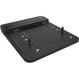 ICY BOX IB-2915MSCL-C31 USB 3.2 Gen 2 (3.1 Gen 2) Type-C Negro, Estación de acoplamiento Unidad de disco duro, SSD, SATA, Serial ATA II, Serial ATA III, 2.5,3.5,M.2, USB 3.2 Gen 2 (3.1 Gen 2) Type-C, Negro, Plástico