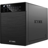 ICY BOX IB-RD3640SU3 Negro 3.5", Caja de unidades negro, 3.5", SATA, Serial ATA II, Serial ATA III, 5 Gbit/s, Hot-swap, Negro