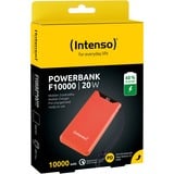 Intenso Powerbank F10000 Naranja, Banco de potencia naranja