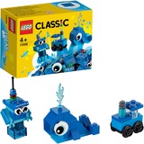 LEGO Classic 11006 4+ Ladrillos Creativos Azules, Set de Iniciación, Juegos de construcción Set de Iniciación, Juego de construcción, 4 año(s), 52 pieza(s), 70 g