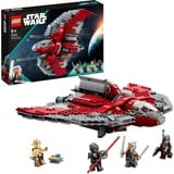 LEGO Star Wars Lanzadera Jedi T-6 de Ahsoka Tano, Juegos de construcción Juego de construcción, 9 año(s), Plástico, 601 pieza(s), 877 g