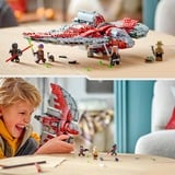 LEGO Star Wars Lanzadera Jedi T-6 de Ahsoka Tano, Juegos de construcción Juego de construcción, 9 año(s), Plástico, 601 pieza(s), 877 g