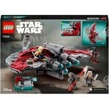 LEGO Star Wars Lanzadera Jedi T-6 de Ahsoka Tano, Juegos de construcción Juego de construcción, 9 año(s), Plástico, 601 pieza(s), 877 g