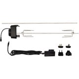 Masterbuilt Asador giratorio para Gravity 560, 600, 800 y 1050 acero fino/Negro
