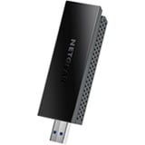 Netgear Nighthawk AX1800 router inalámbrico Doble banda (2,4 GHz / 5 GHz) Negro, Adaptador Wi-Fi negro, Wi-Fi 6 (802.11ax), Doble banda (2,4 GHz / 5 GHz), Negro, Enrutador portátil