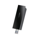 Netgear Nighthawk AX1800 router inalámbrico Doble banda (2,4 GHz / 5 GHz) Negro, Adaptador Wi-Fi negro, Wi-Fi 6 (802.11ax), Doble banda (2,4 GHz / 5 GHz), Negro, Enrutador portátil