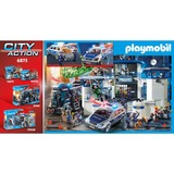 PLAYMOBIL  Coche patrulla de policía, Juegos de construcción 6873