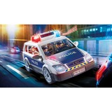 PLAYMOBIL  Coche patrulla de policía, Juegos de construcción 6873