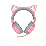 Razer Kraken Kitty V3 Pro Quartz, Auriculares para gaming rosa/Gris