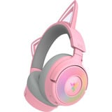 Razer RZ04-05170200-R3M1, Auriculares para gaming rosa/Gris