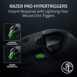 Razer Wolverine V3 Pro Reacondicionado, Gamepad negro