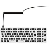 Sharkoon SKILLER SGK50 S2 Barebone, Teclado para gaming blanco