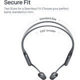 Shokz OpenRun Pro 2 Mini Auriculares Inalámbrico gancho de oreja Deportes Bluetooth Negro, Auriculares con micrófono negro, Inalámbrico, Deportes, 20 - 20000 Hz, 30,3 g, Auriculares, Negro