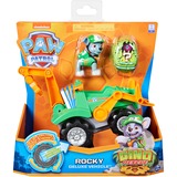 Spin Master PATRULLA CANINA - COCHE DELUXE DINO RESCUE CON ACELERACIÓN + FIGURA ROCKY - Coche Patrulla Canina Rocky Dino Rescue con 1 Figura de Dinosaurio Misteriosa - 6059525 - Juguetes Niños 3 Años +, Vehículo de juguete verde/Naranja, PAW Patrol PATRULLA CANINA - COCHE DELUXE DINO RESCUE CON ACELERACIÓN + FIGURA ROCKY - Coche Patrulla Canina Rocky Dino Rescue con 1 Figura de Dinosaurio Misteriosa - 6059525 - Juguetes Niños 3 Años +, Camión, 3 año(s), Multicolor