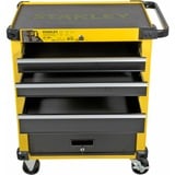 Stanley Carro de taller con 5 cajones, Carros de herramienta amarillo/Negro
